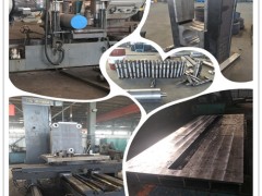Processing work of GEI-219 ERW pipe mill machine for Tunisia