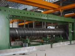 spiral welded pipe hydraulic testing working process
