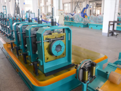 Forming process of high frequency pipe welding machine