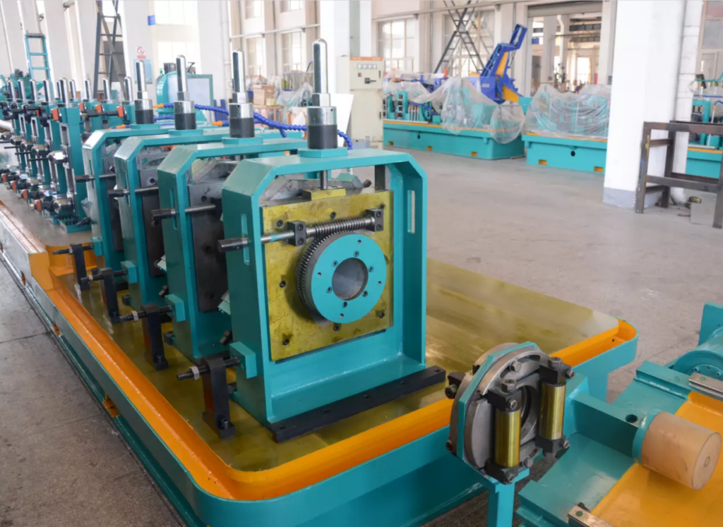 Forming-process-of-high-frequency-pipe-welding-machine